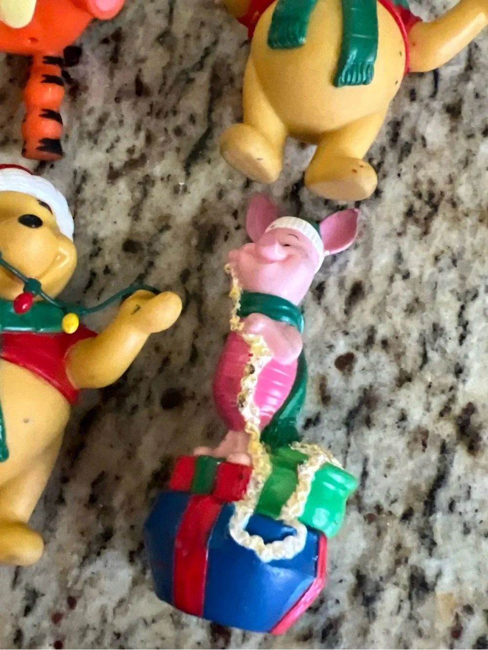 Vintage Winnie The Poo Tigger, piglet Christmas light covers
